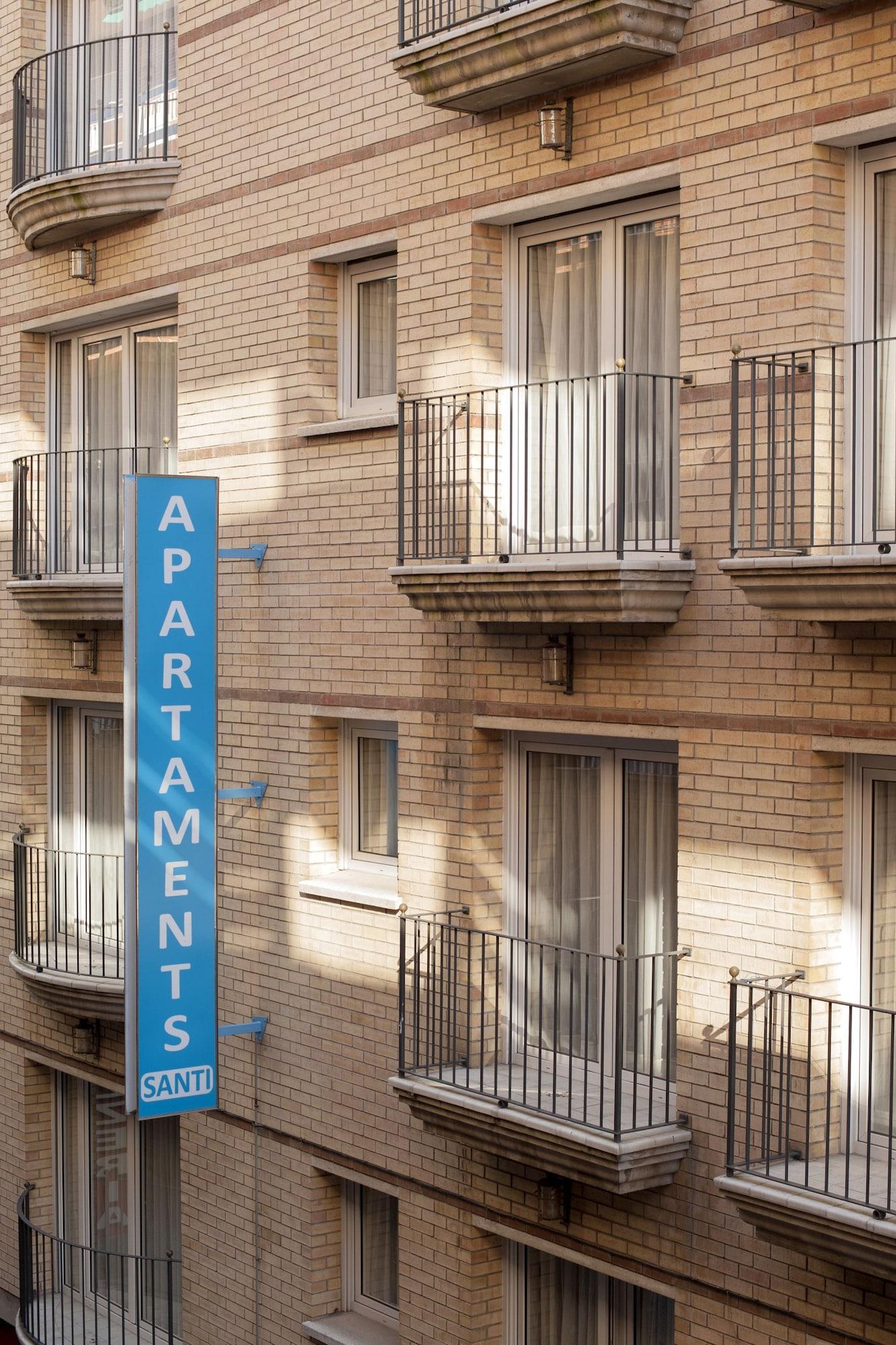 Apartamentos Santi 료렛 드 마르 외부 사진
